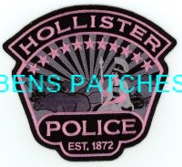 CALIFORNIA,HOLLISTER POLICE BREAST CANCER AWARENESS 1